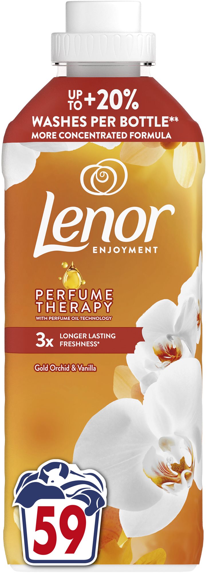 LENOR Orchid & Vanilla 1,239 l (59 praní)