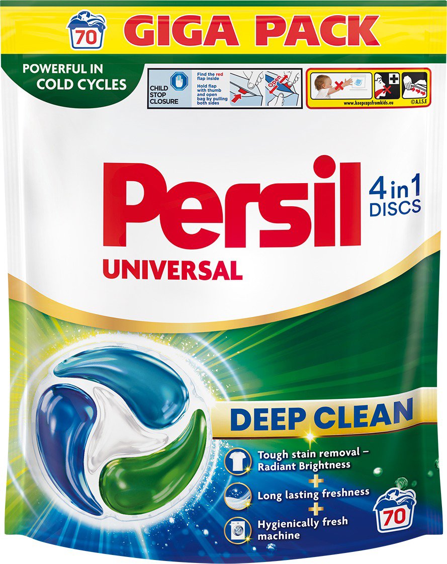PERSIL Discs 4 v 1 Universal 70 ks