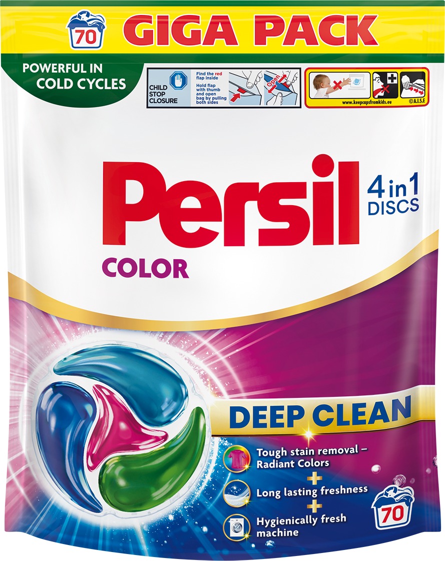 PERSIL Discs 4 v 1 Color 70 ks
