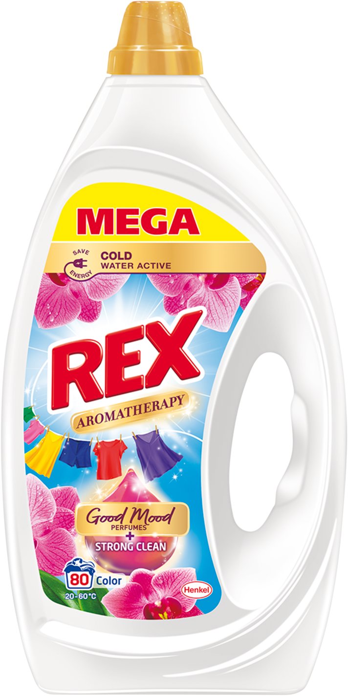 REX Aromatherapy Orchid Color 3,6 l (80 praní)