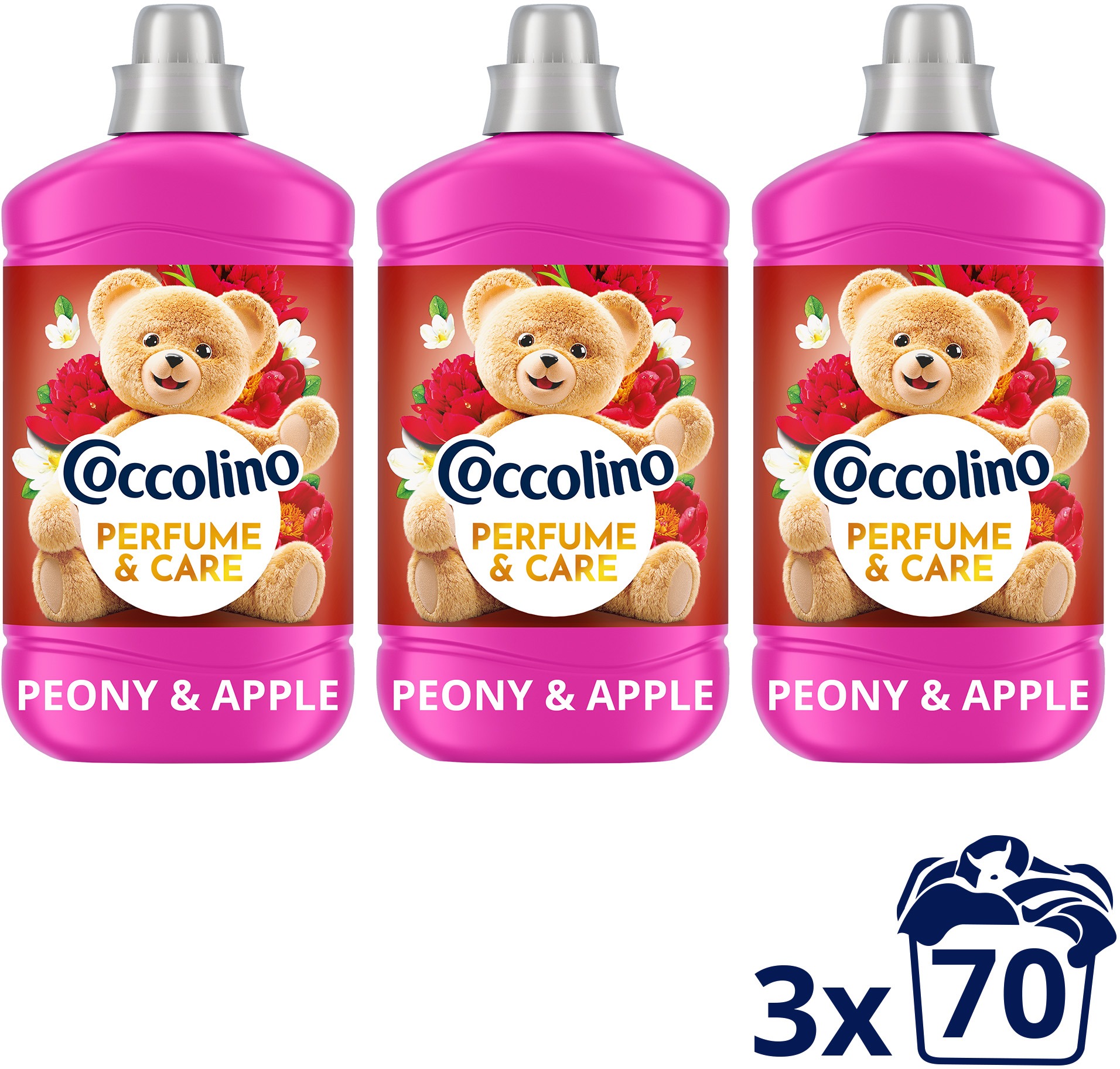 COCCOLINO Peóny & Apple 3× 1,610 l (70 praní)