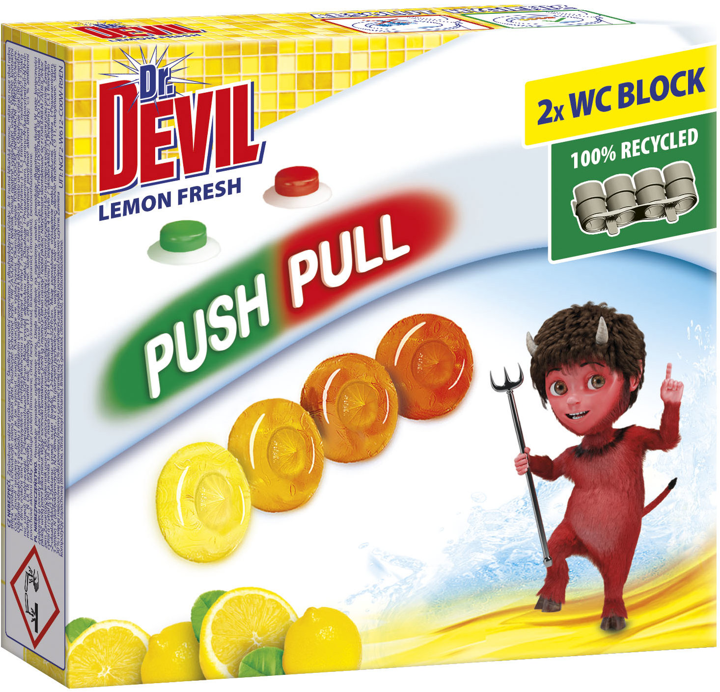 Dr. DEVIL Lemon Fresh 2× 20 g