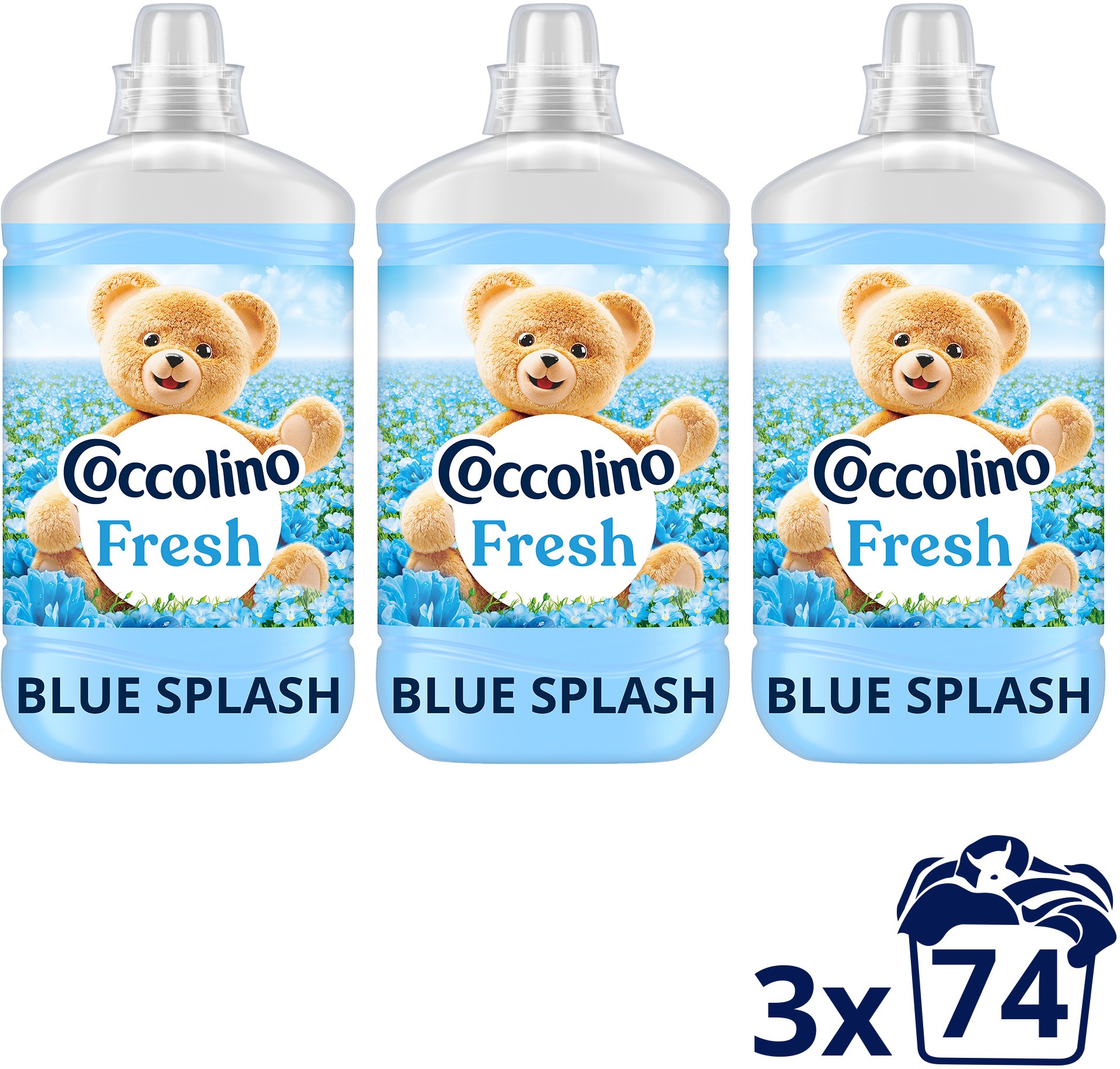 COCCOLINO Fresh Blue Splash 3× 1,702 (74 praní)