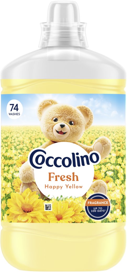 COCCOLINO Fresh Happy Yellow 1,702 l (74 praní)