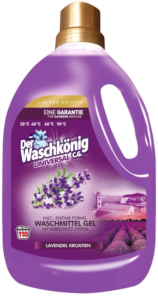 WASCHKÖNIG Universal Lavendel Kroatien 3,305 l (110 praní)