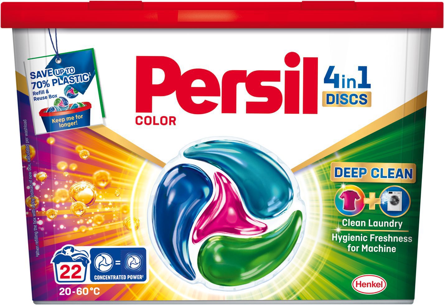 PERSIL Discs Color 22 ks