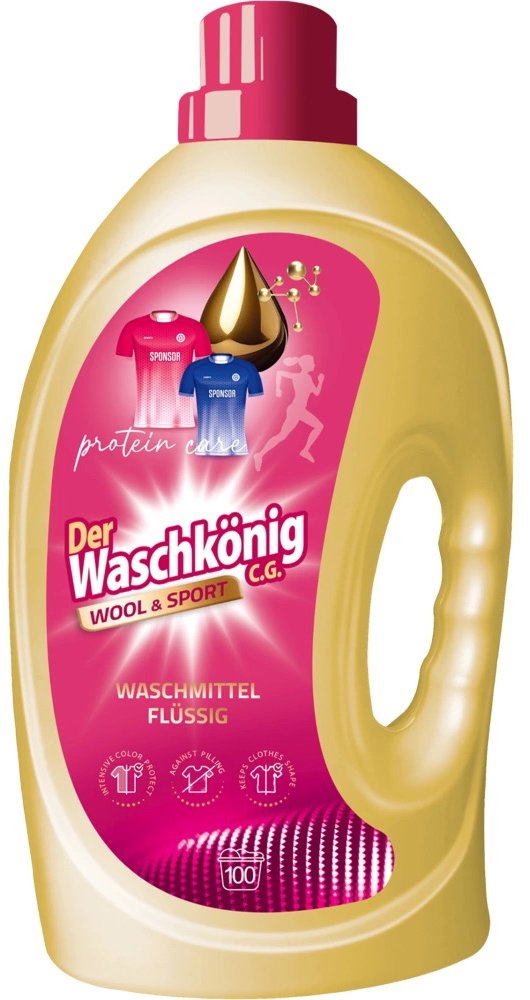 WASCHKÖNIG Proteín Care Wool & Sport 3 l (100 praní)