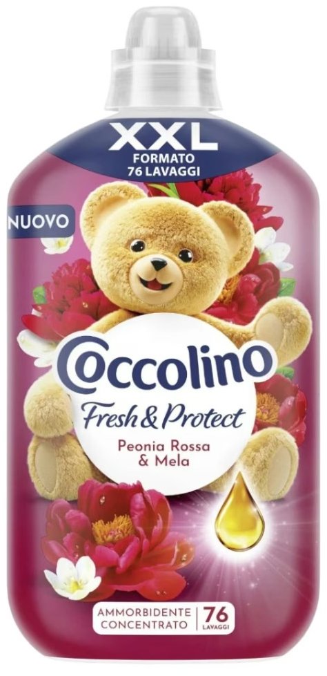 COCCOLINO Peonia Rossa & Mela 1,75 l (76 praní)