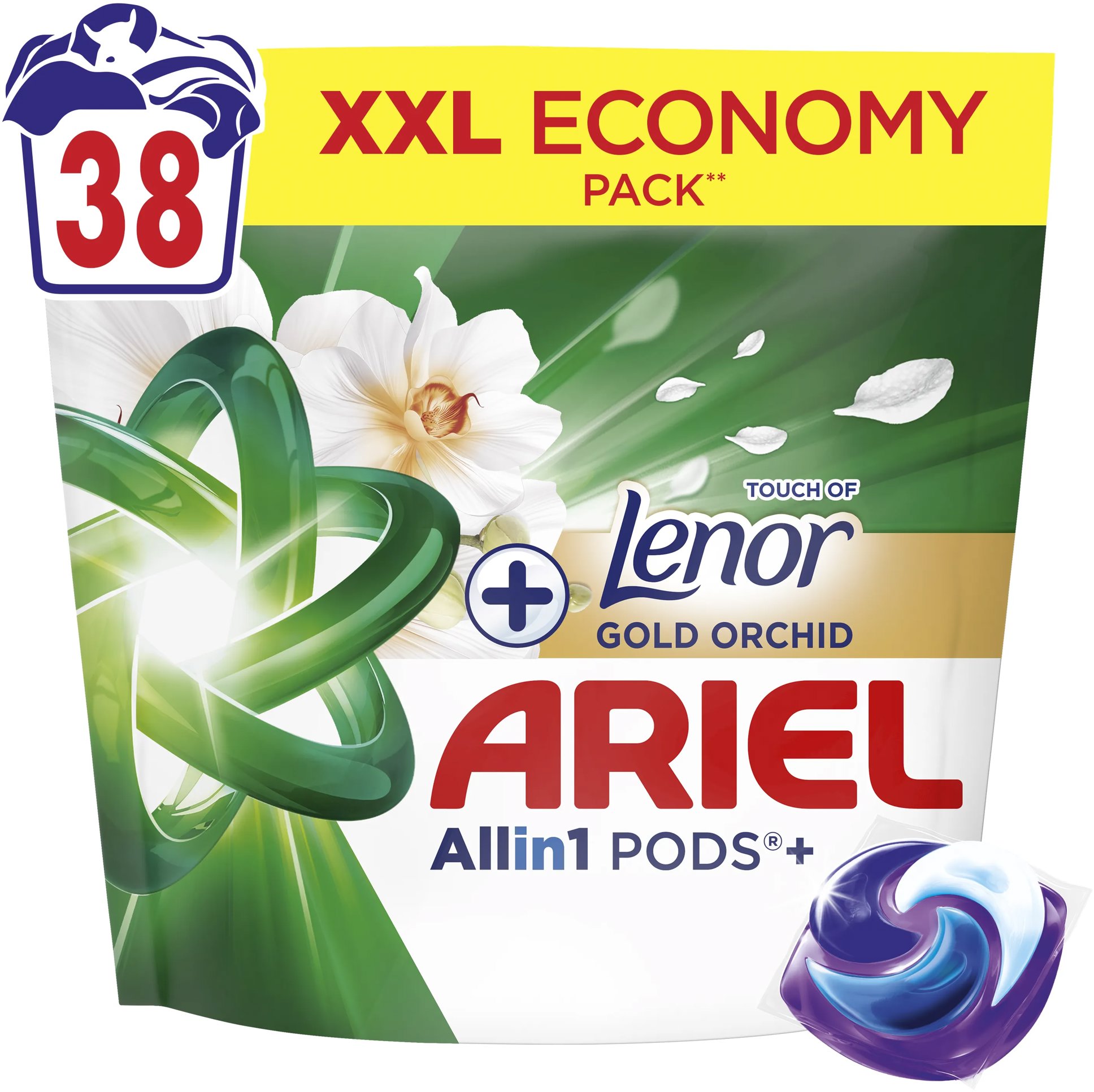 ARIEL Gold Orchid Clean 38 ks