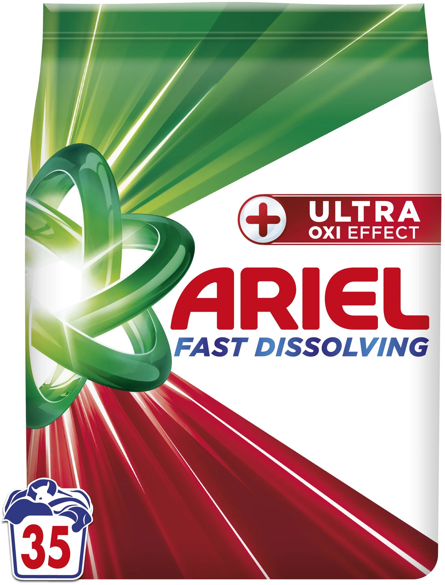ARIEL + Ultra Oxi Effect 1,925 kg (35 praní)