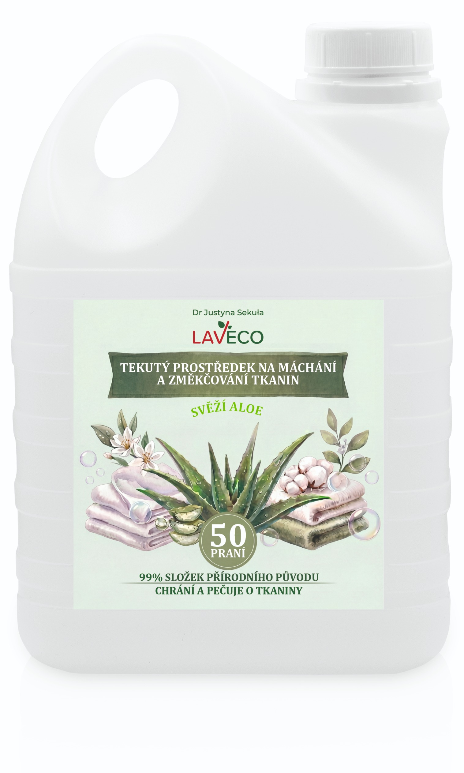 LAVECO Čerstvá Aloe 2 l (50 praní)