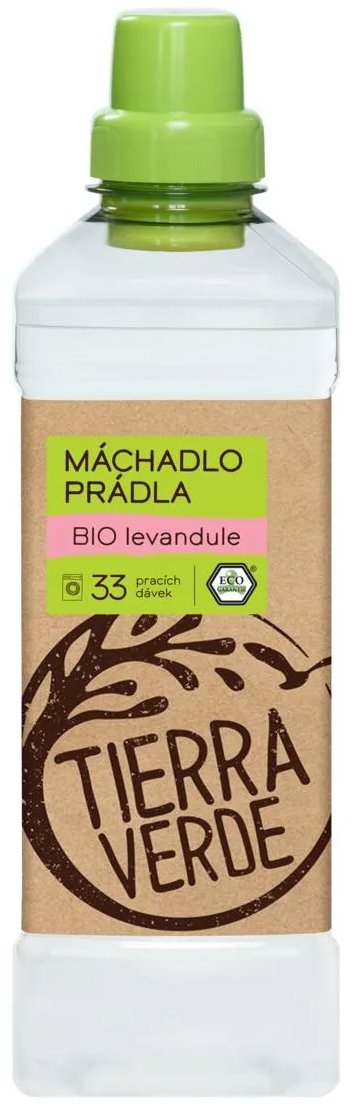 TIERRA VERDE plákadlo bielizne s vôňou BIO levanduľa 1 l (33 praní)
