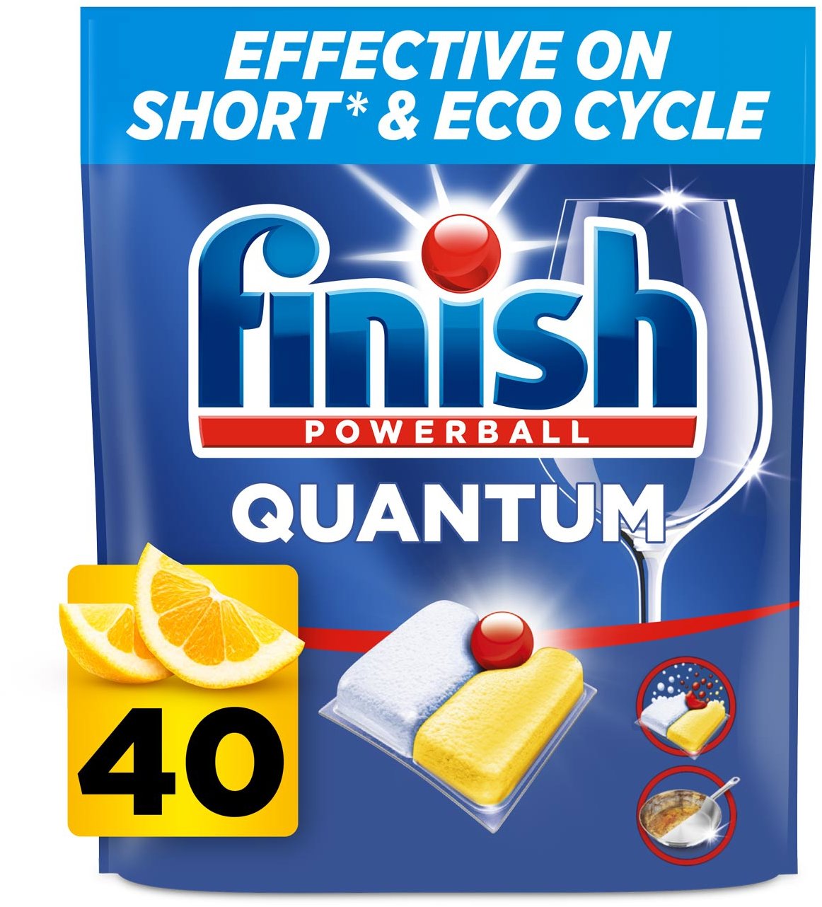FINISH Quantum All in 1 Lemon 40 ks