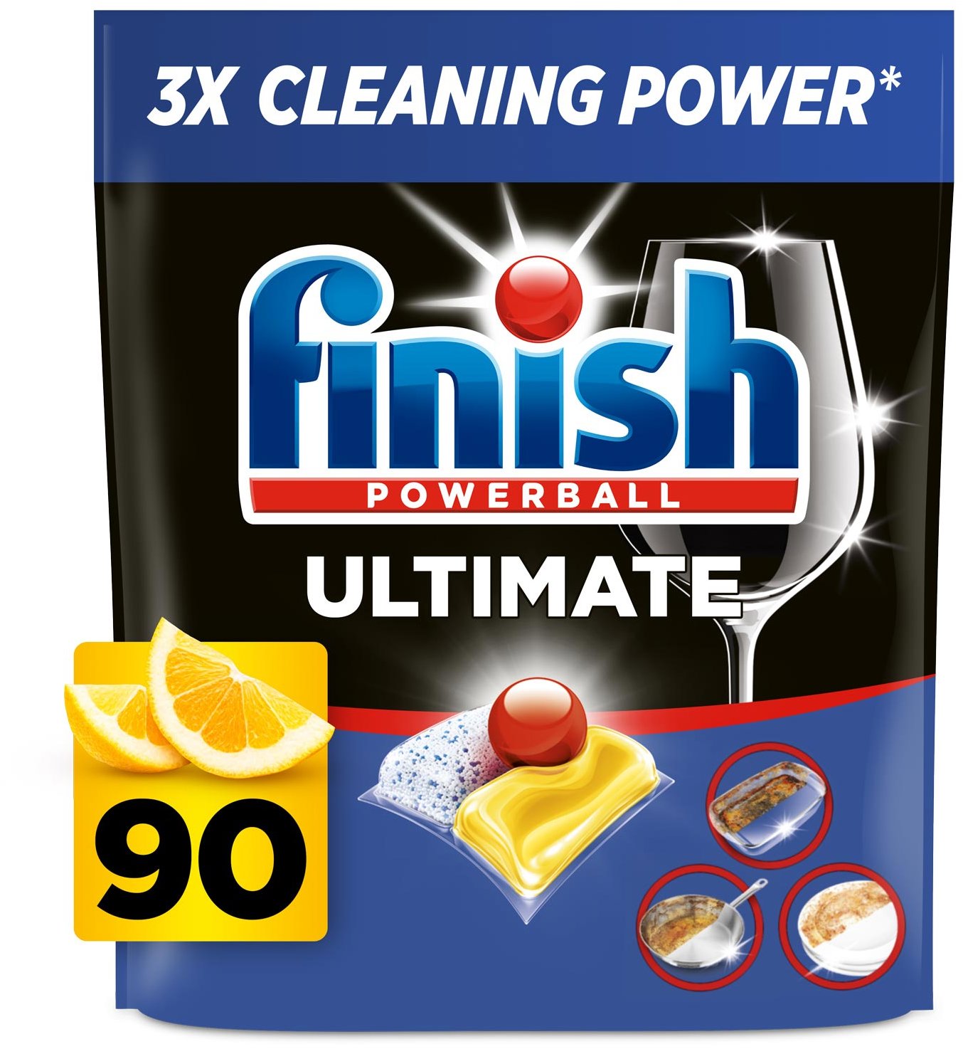 FINISH Ultimate All in 1 Lemon 90 ks