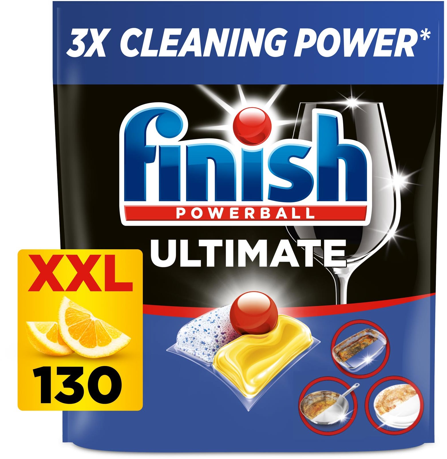 FINISH Ultimate All in 1 Lemon 130 ks
