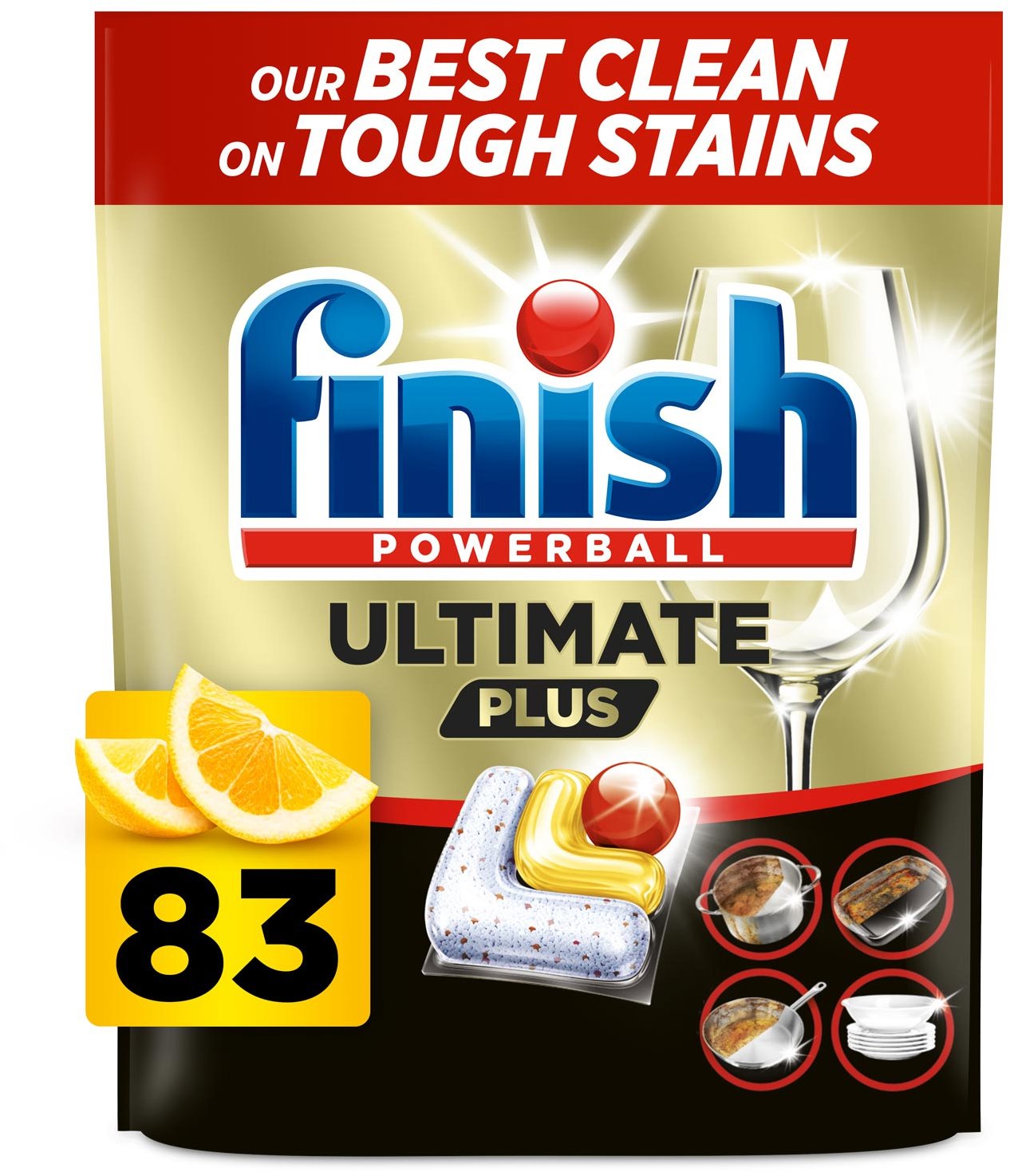 FINISH Ultimate All in 1 Plus Lemon 83 ks