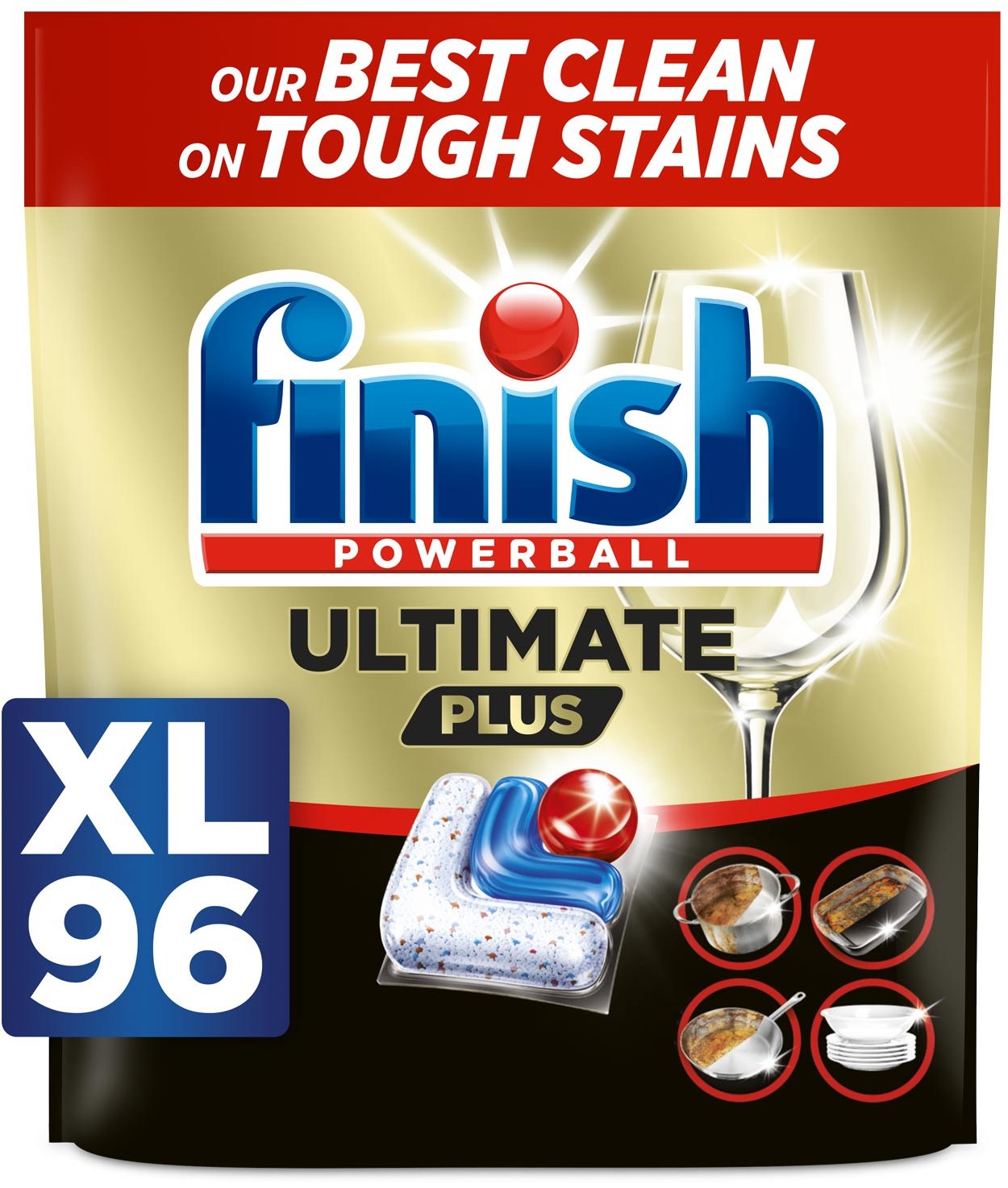 FINISH Ultimate All in 1 Plus Fresh 96 ks
