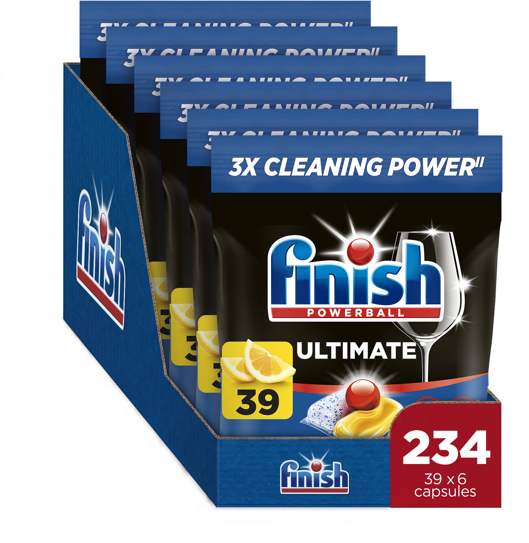 FINISH Ultimate All in 1 Lemon 234 ks