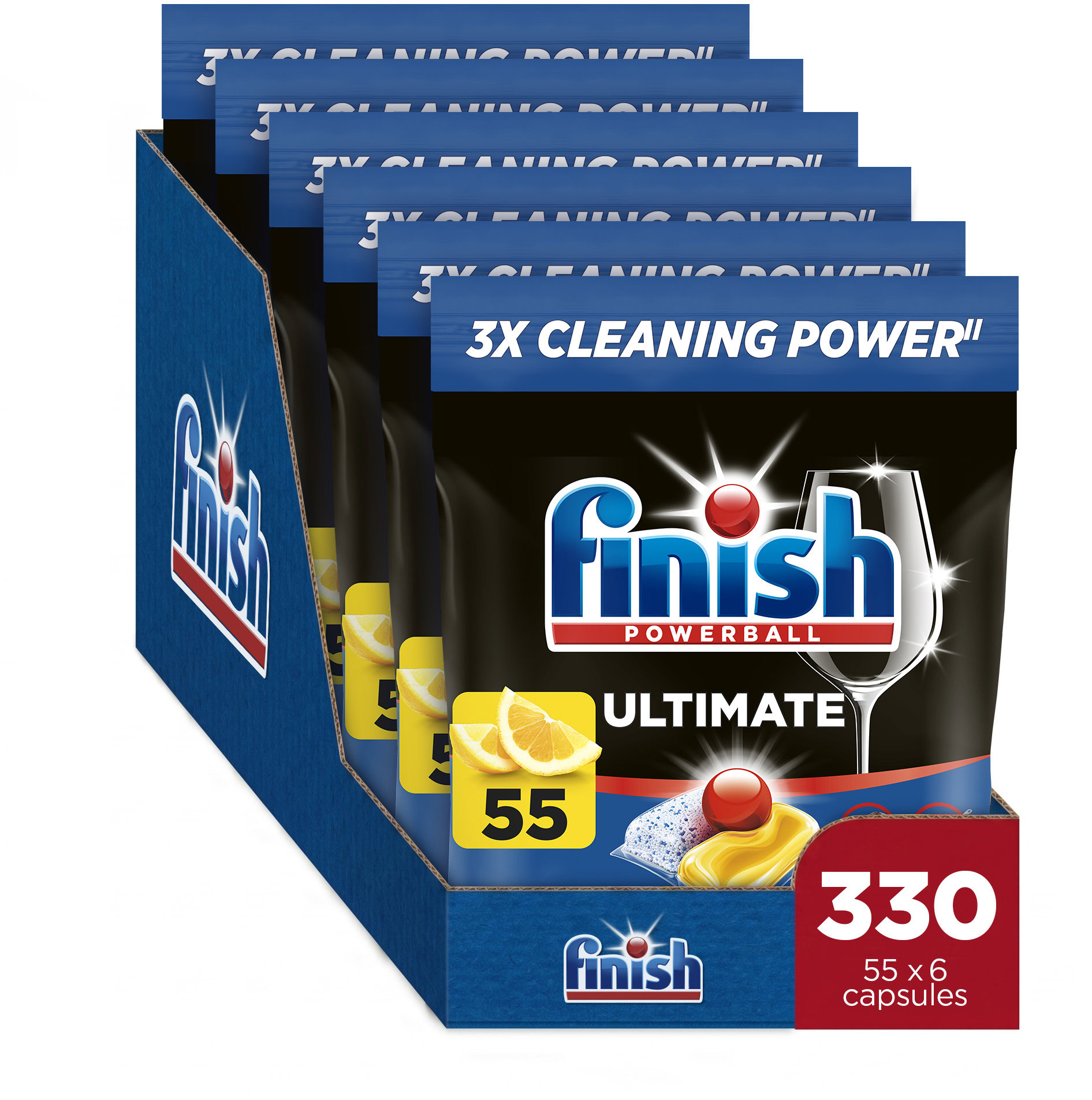 FINISH Ultimate All in 1 Lemon 330 ks