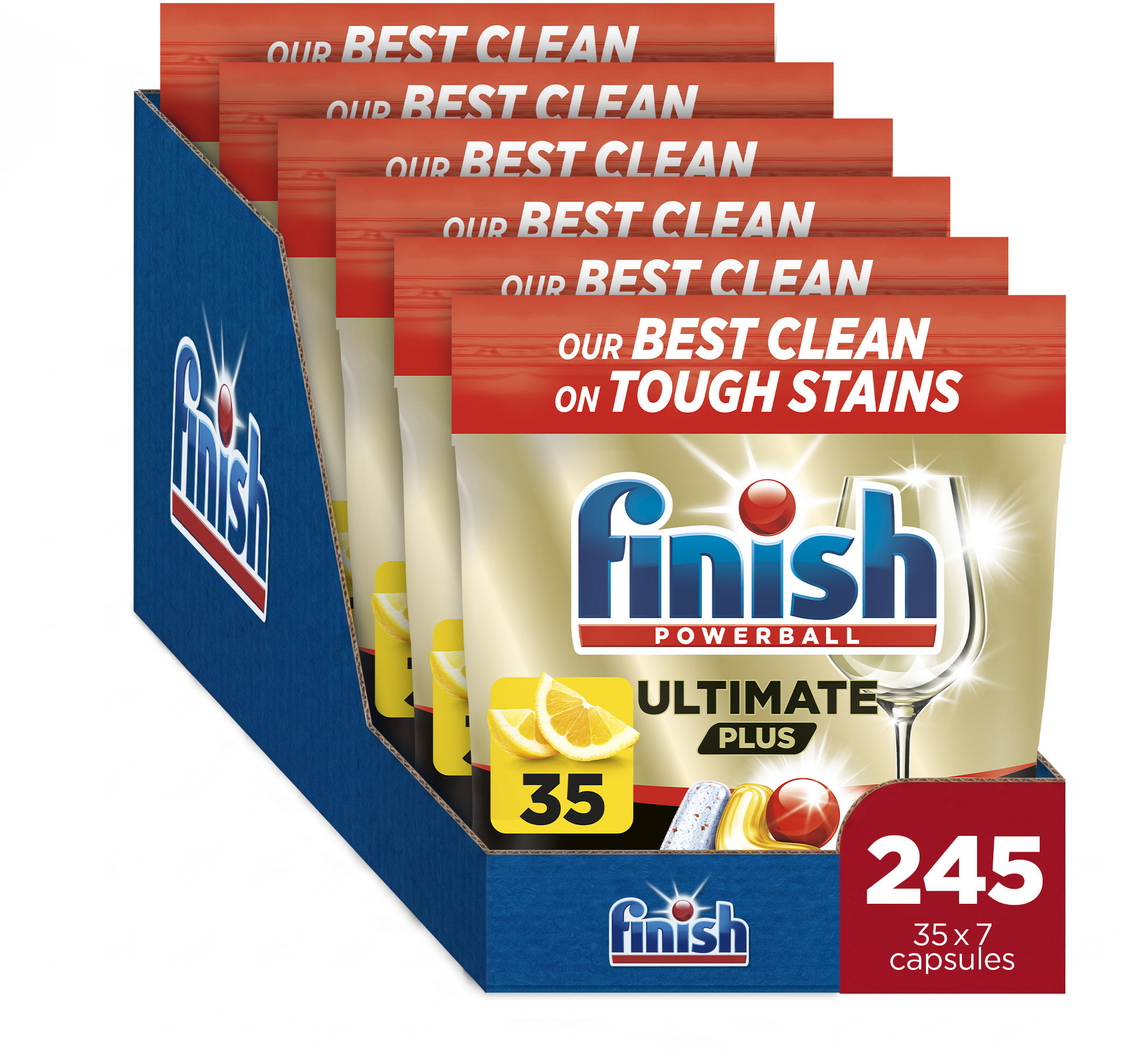 FINISH Ultimate All in 1 Plus Lemon 245 ks