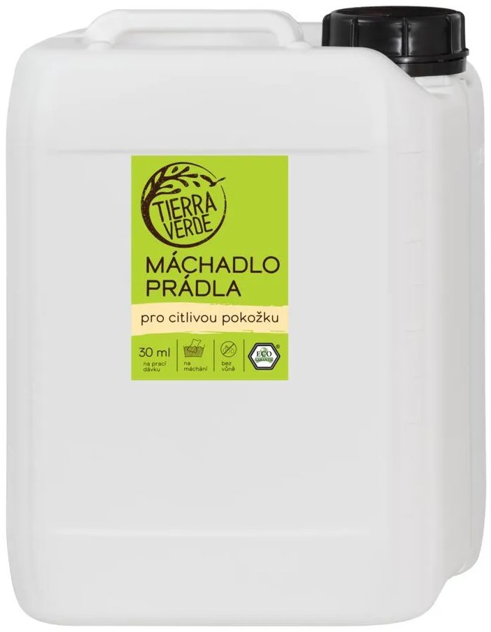 TIERRA VERDE plákadlo bielizne na citlivú pokožku 5 l (66 praní)