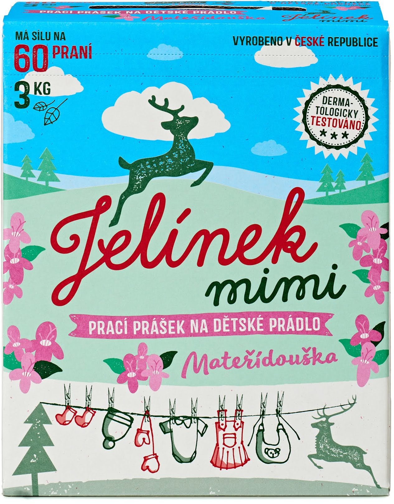 JELEN Jelínek Materina dúška 3 kg (60 praní)