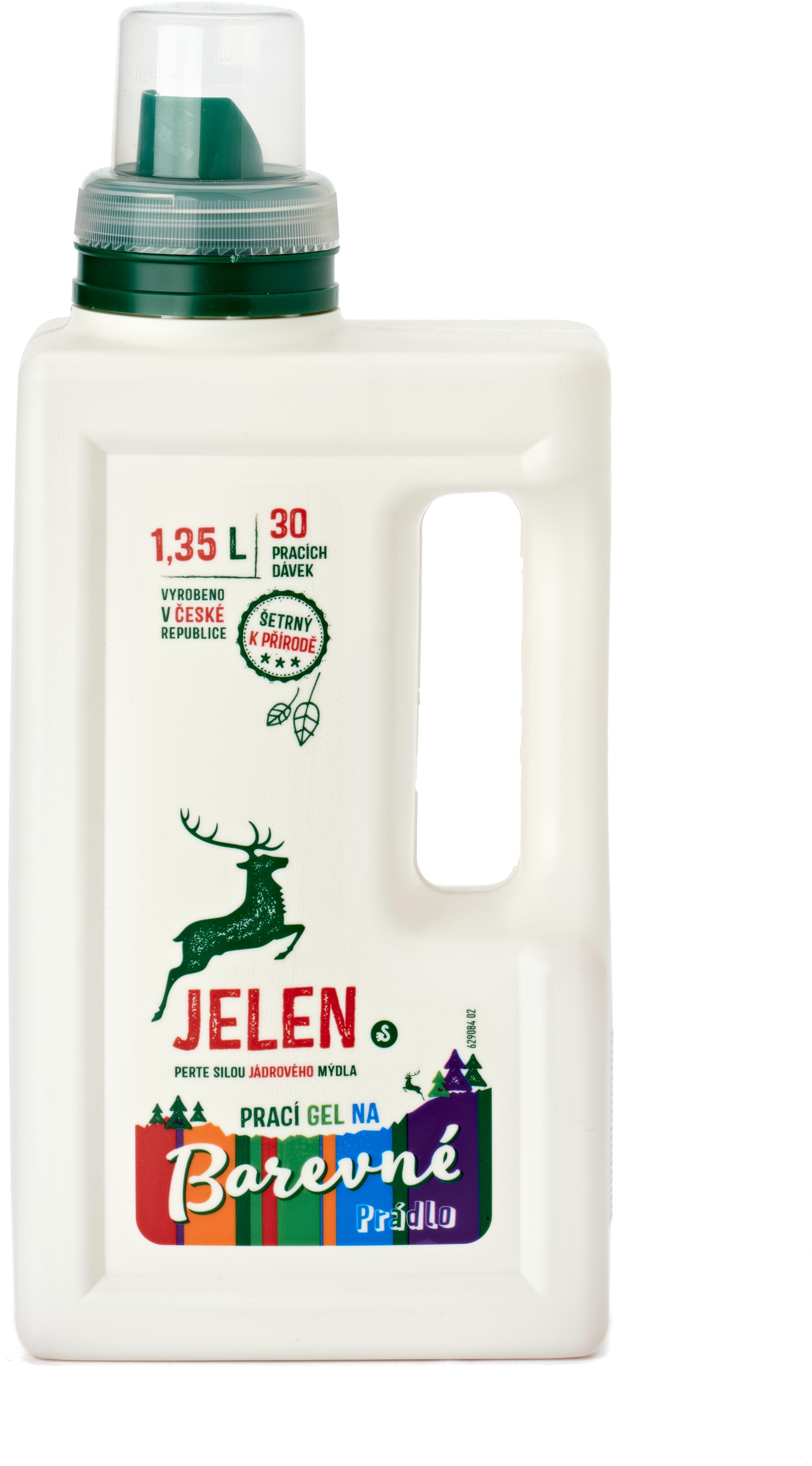 JELEN Prací gél na farebnú bielizeň 1,35 l
