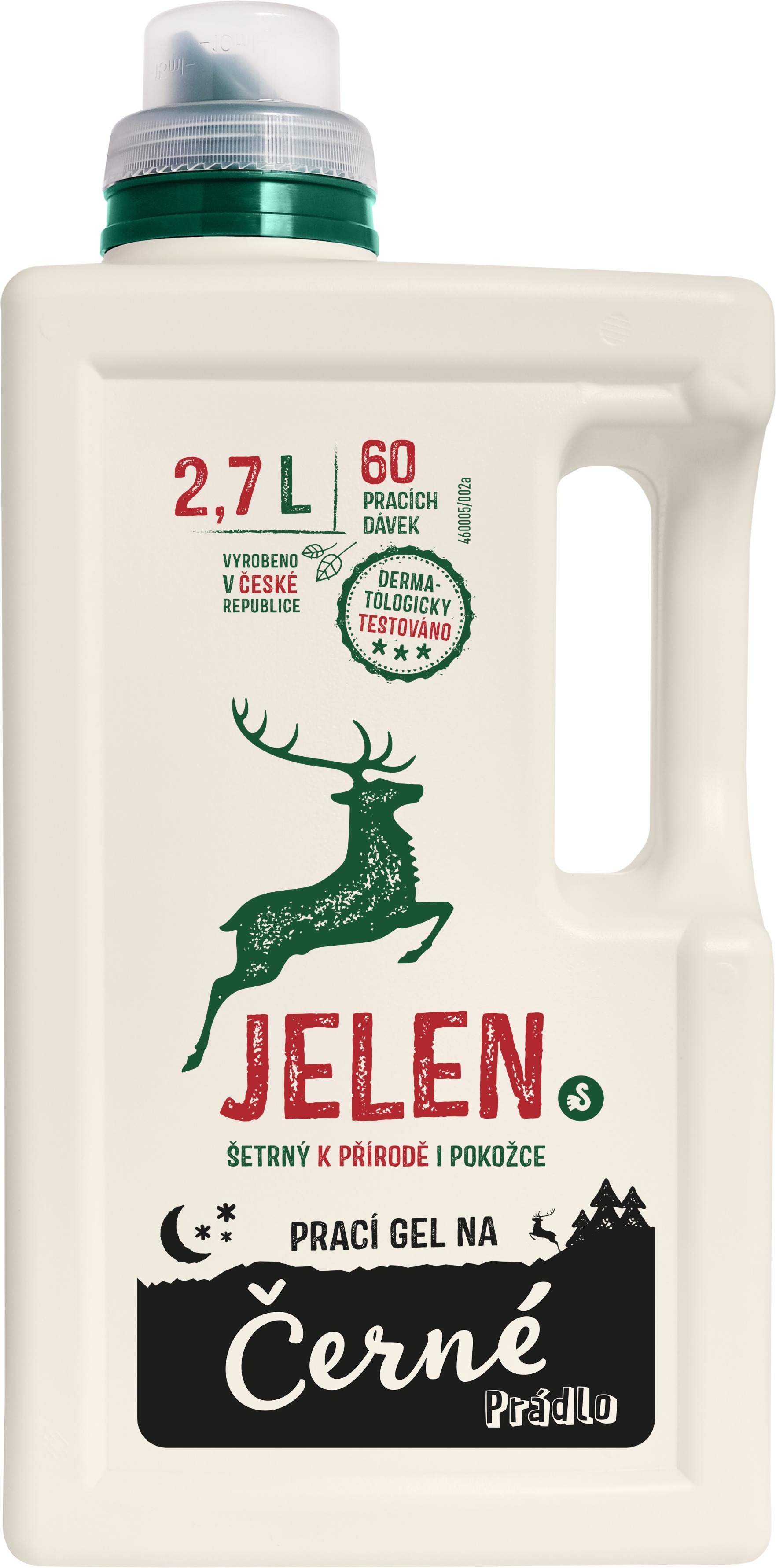 JELEN Prací gél na čiernu bielizeň 2,7 l