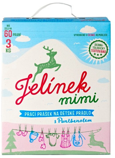 JELEN Jelínek mydlový prášok 3 kg (60 praní)