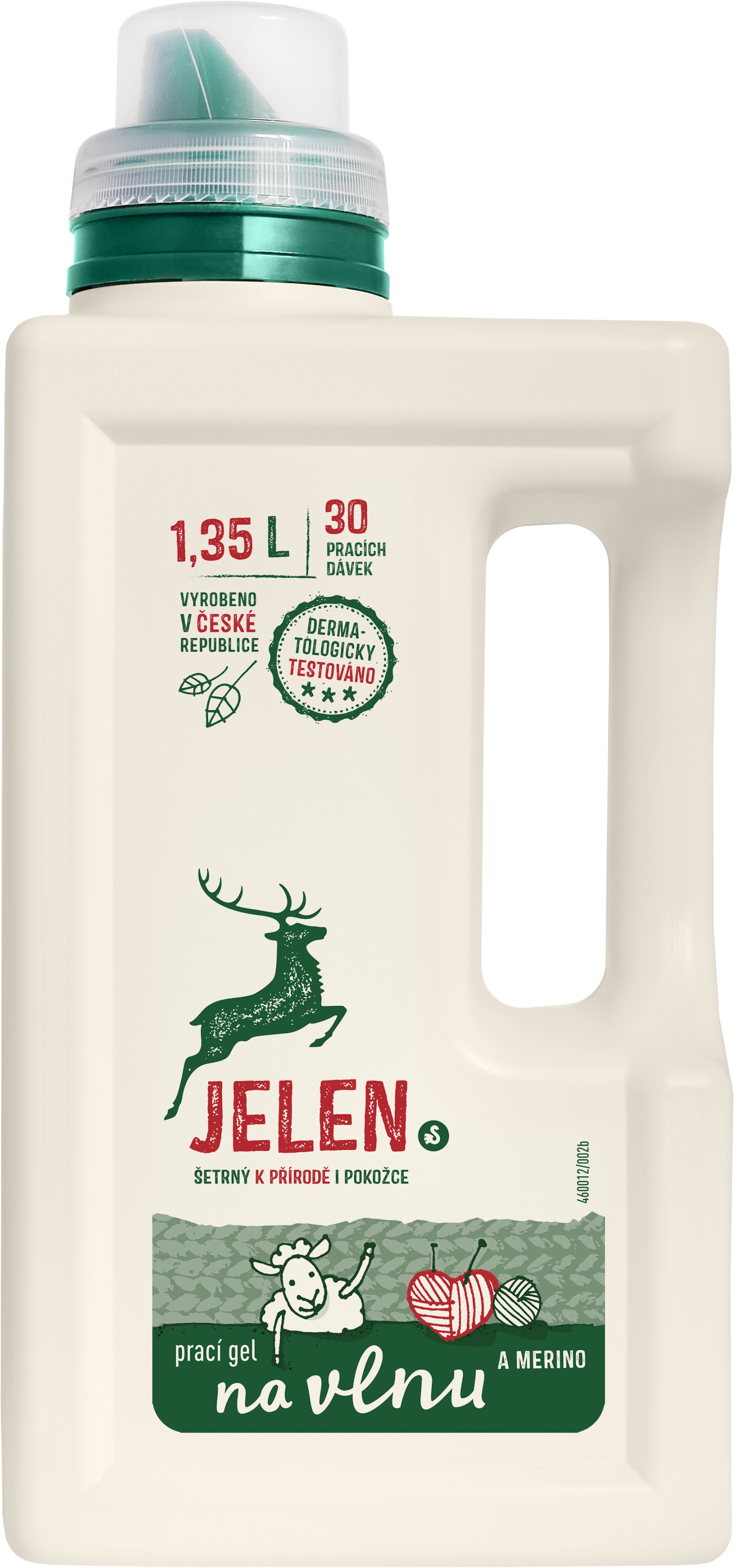 JELEN prací gél na vlnu a merino 1,35 l (30 praní)