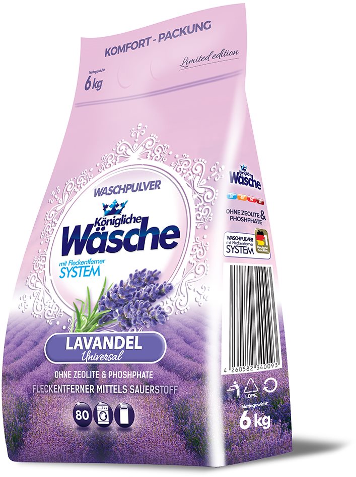KÖNIGLICHE WÄSCHE Lavender 6 kg