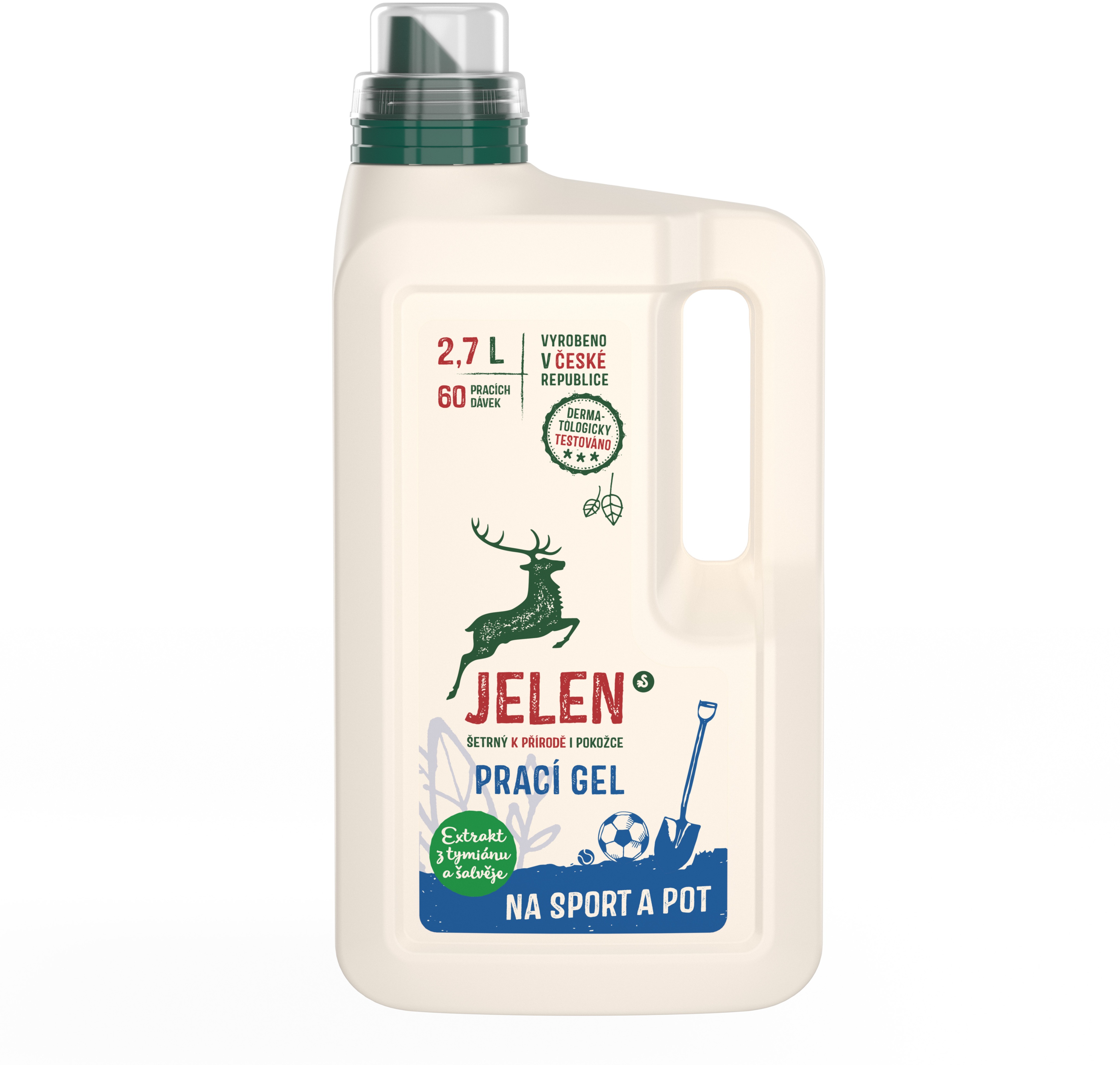 JELEN na šport a pot 2,7 l (60 praní)