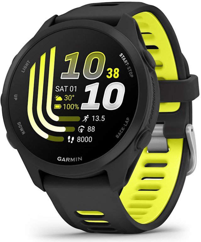 Garmin Forerunner 170 Music Black/Amp Yellow