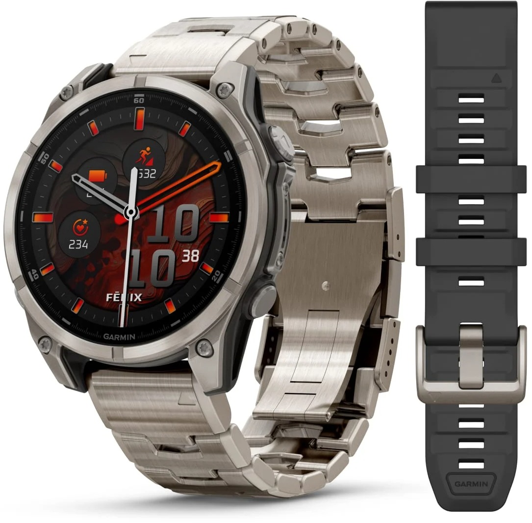 Garmin Fenix 8 47 mm AMOLED Sapphire Titanium/Titanium