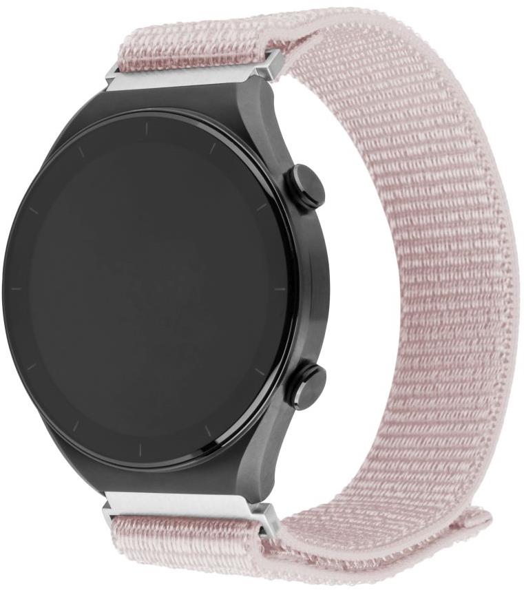 FIXED Nylon Sporty Strap na Quick Release 20 mm ružovo-zlatý