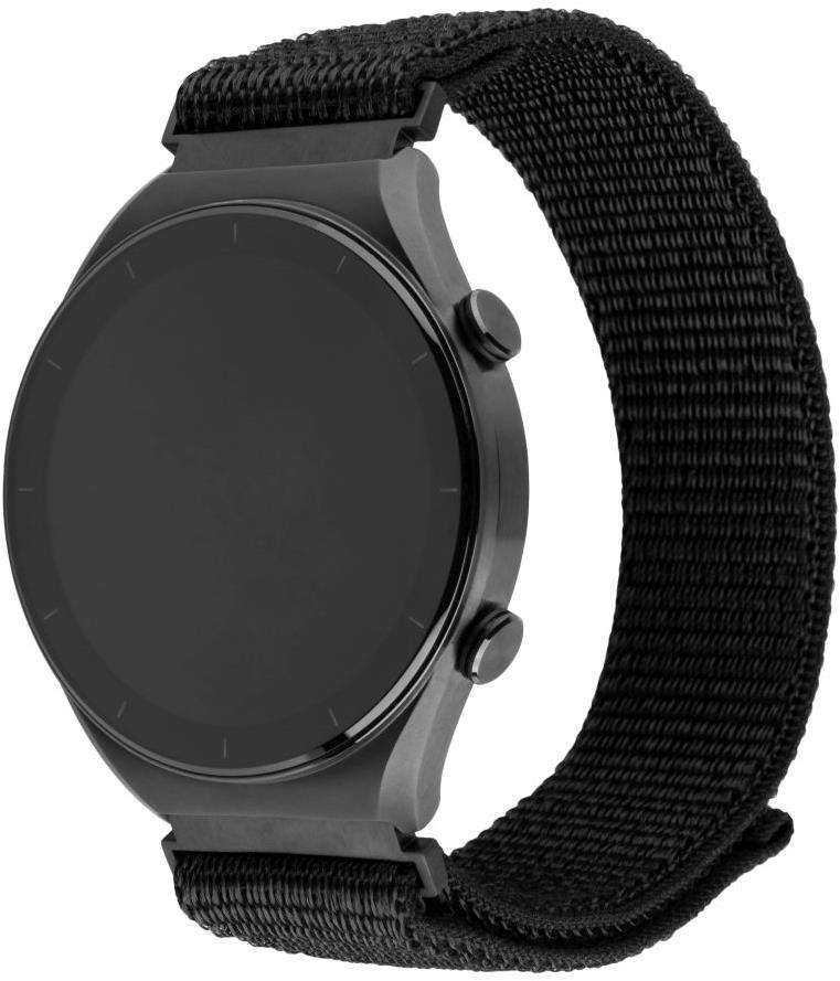 FIXED Nylon Sporty Strap na Quick Release 22 mm čierny