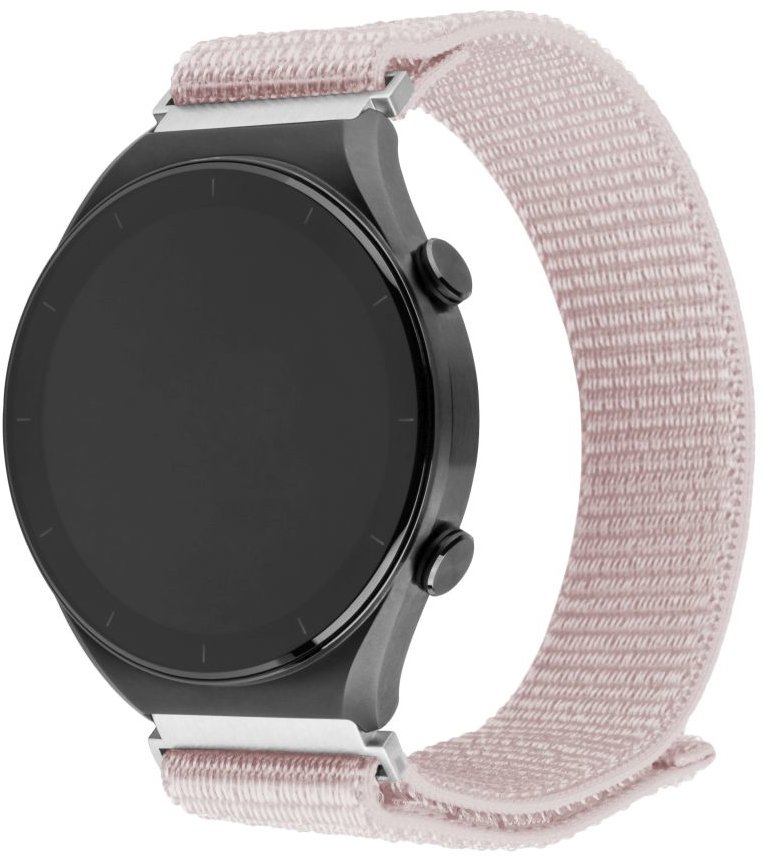FIXED Nylon Sporty Strap pre Quick Release 18 mm ružovo zlatý