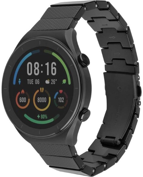 FIXED Resin Strap pre Quick Release 20 mm Carbon Black