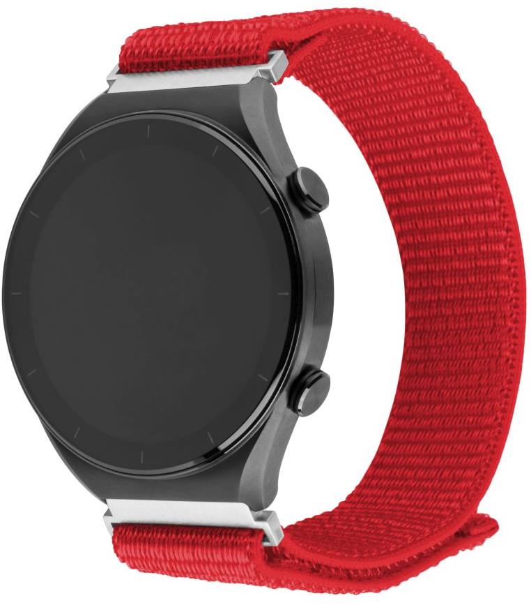 FIXED Nylon Sporty Strap na Quick Release 20 mm červený