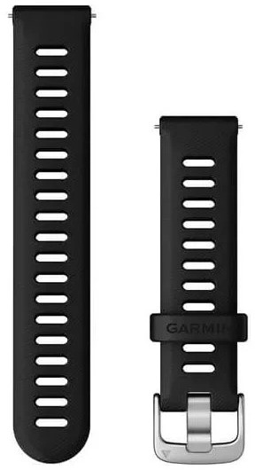 Garmin Quick Release (18 mm) silikónový, Black – Silver