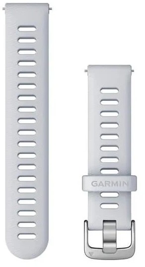Garmin Quick Release (18 mm) silikónový, White – Silver