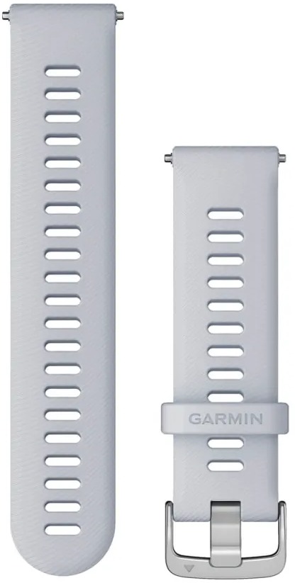 Garmin Quick Release (22 mm) silikónový, Whitestone – Silver