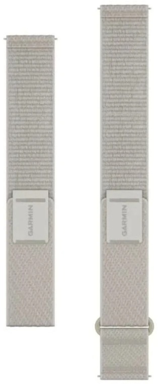 Garmin nylonový ComfortFit Quick Release 18 mm, Light Sand/French Gray