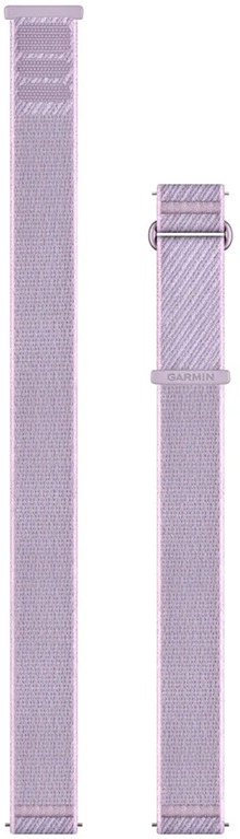 Garmin nylonový ComfortFit Quick Release 18 mm, Light Purple/Pink Meringue
