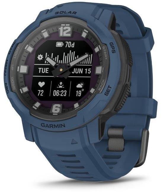 Garmin Instinct Crossover Solar Tidal Blue