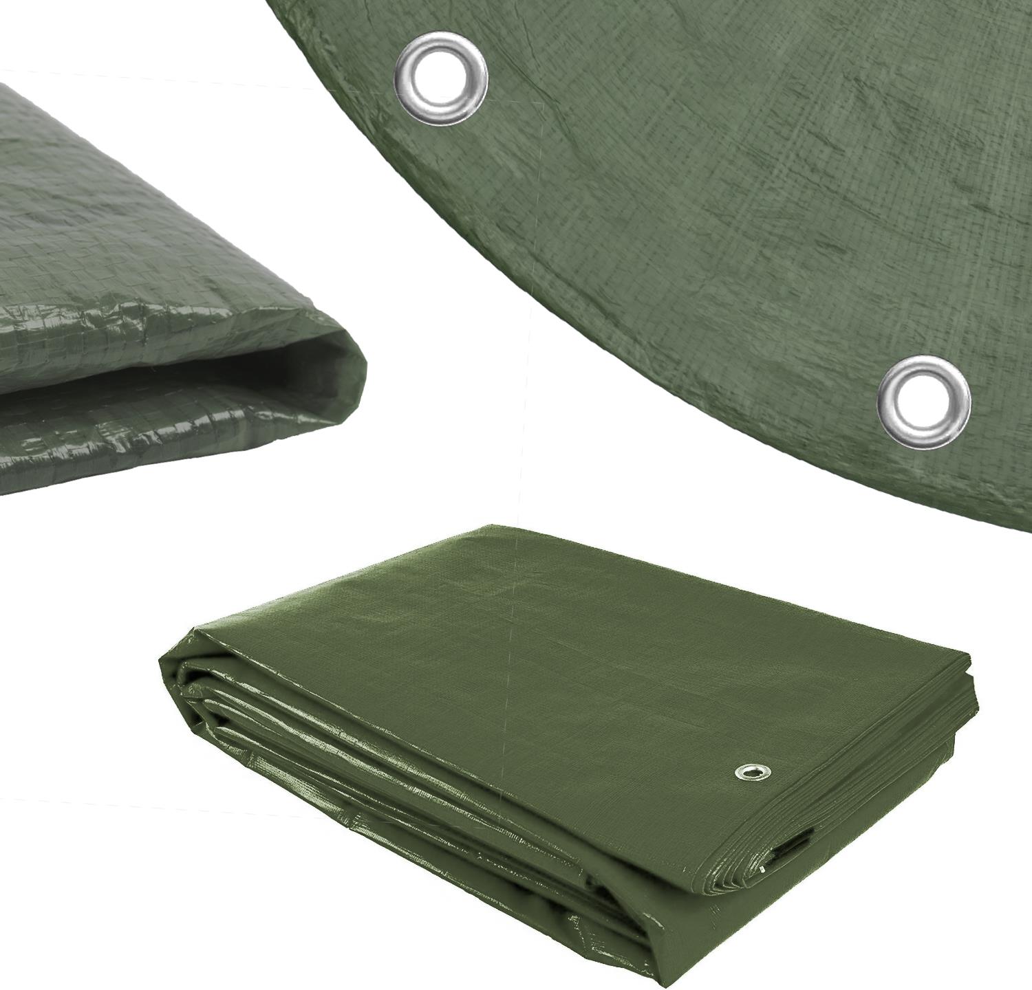 PROCRAFT Krycia plachta okrúhla zelená GT 4 m, 120 g/m2