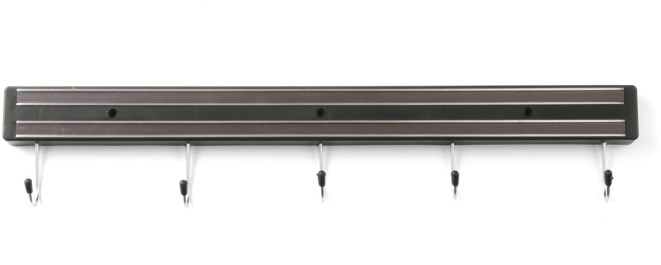 HENDI magnetická lišta s háčikmi 470 mm 820308
