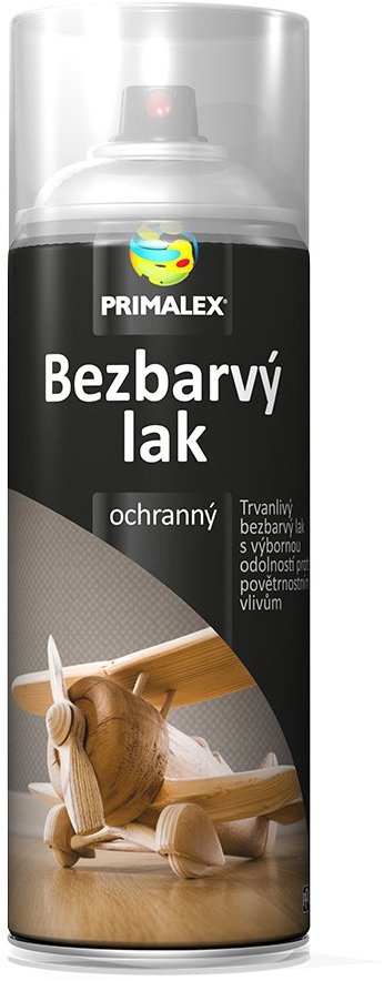 Primalex Sprej bezfarebný lak MAT 400 ml