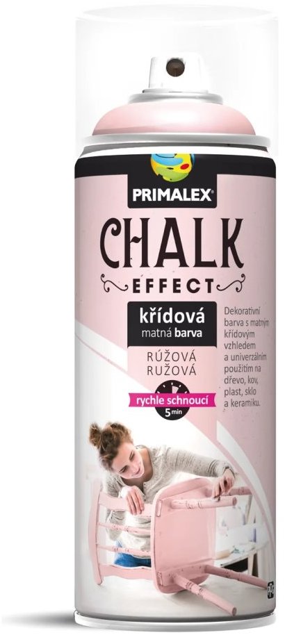 Primalex Sprej křídová MAT růžová 400 ml