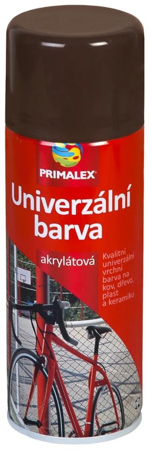 Primalex Univerzálna farba RAL 8017 čokoládová hnedá 400 ml